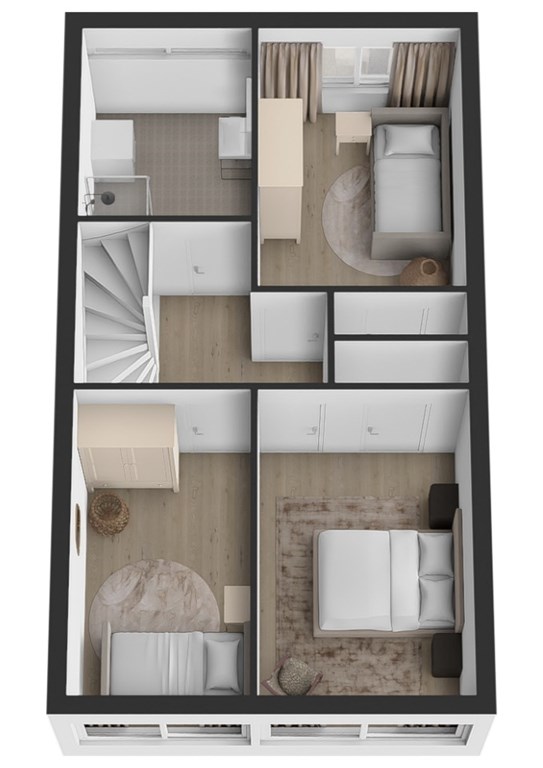 mediumsize floorplan